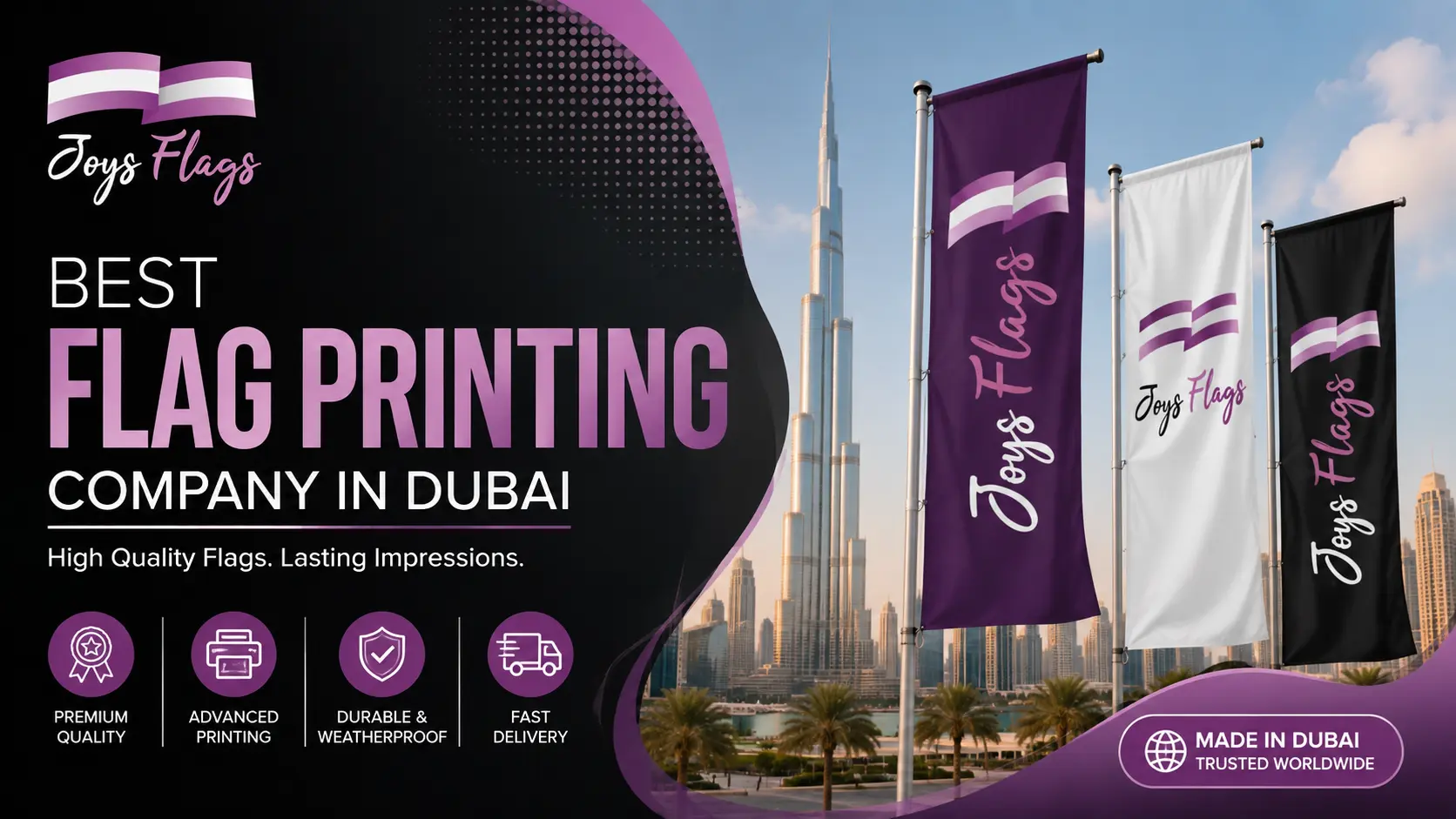 Best Flag Printing Company in Dubai