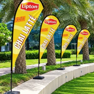 Tear Drop flags Dubai
