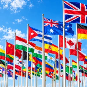 Hoisting Flag